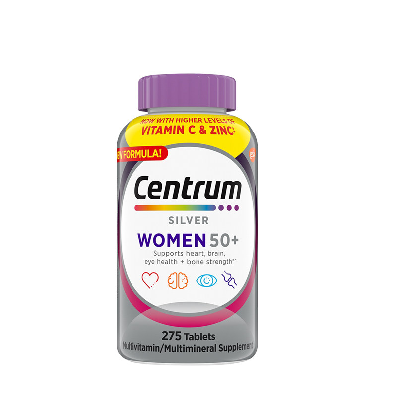 Centrum善存银片五十岁以上中老年女士男性复合维生素官方旗舰店