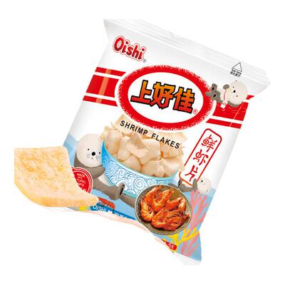 上好佳鲜虾片薯片大礼包解馋