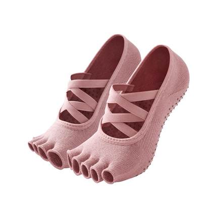 Keep瑜伽袜子防滑专业女普拉提袜子五指瑜珈袜套薄款健身运动袜