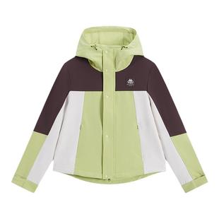 运动休闲百搭防风连帽外套K0F22FJ82 新款 Kappa卡帕女装 2025春季