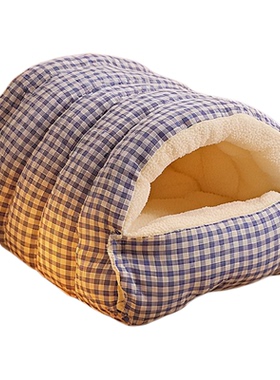 猫窝冬季加厚保暖四季可拆洗封闭式安全感加大猫屋猫狗窝宠物用品