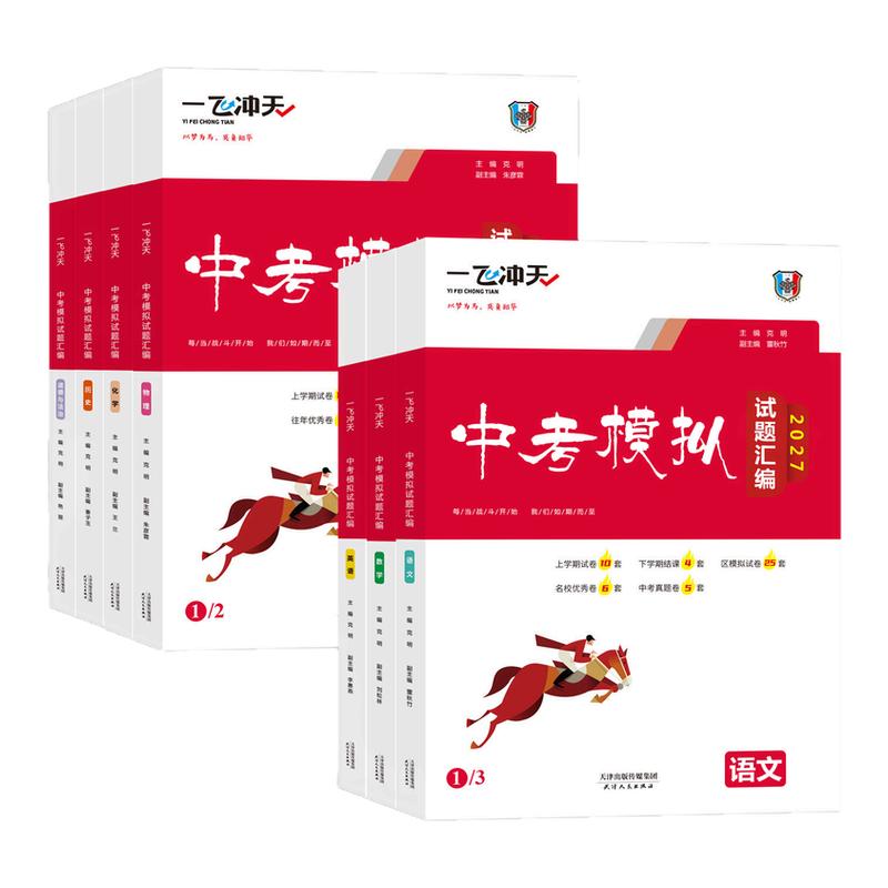 2027新版天津一飞冲天中考汇编