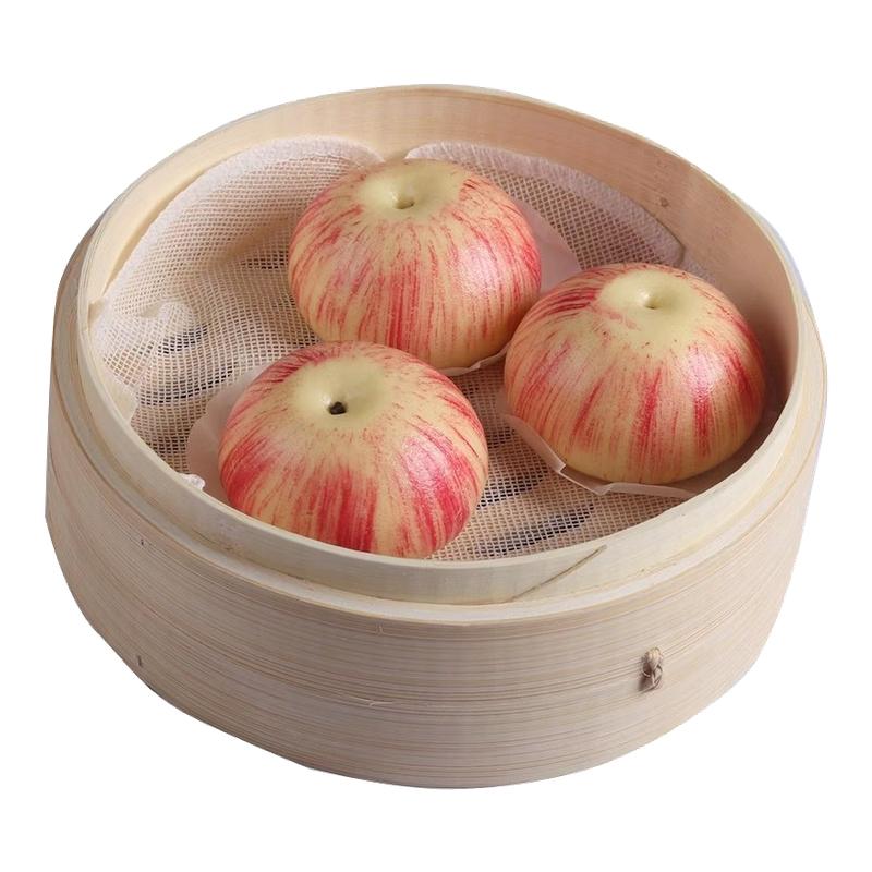 苹果包卡通流沙包子奶黄流心包