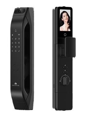 德施曼猫眼大屏智能门锁指纹锁密码锁智能锁大圣Q5MPro（标准版）