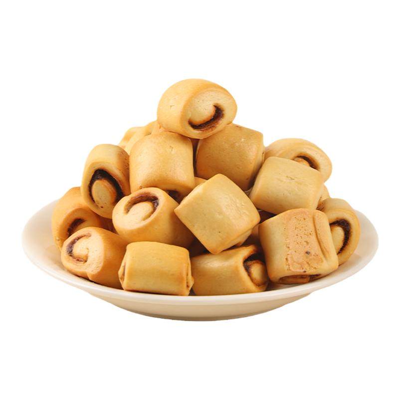 红枣味纯碱烤馍山西特产速食碱水枣泥小馒头休闲零食早餐酥脆馒丁