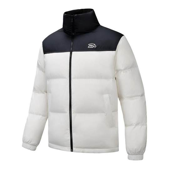 【王一博同款】安踏面包羽绒服 |无氟短款鸭绒棉服保暖运动外套男