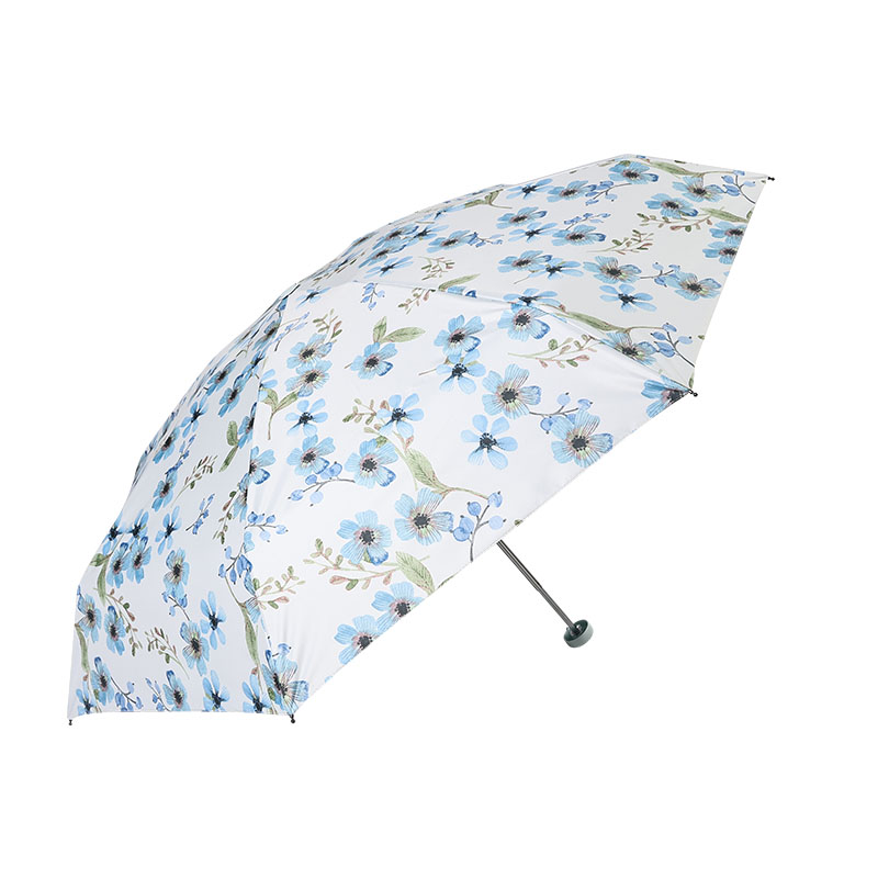 天堂伞超轻小巧女防晒五折遮阳伞