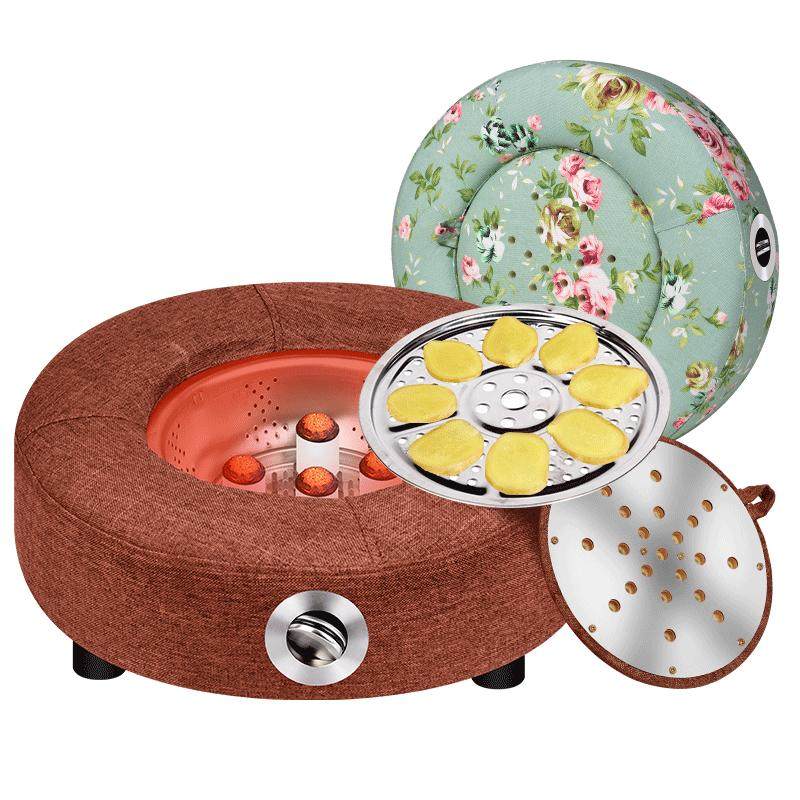 艾灸熏蒸仪蒲团坐垫凳子随身灸家用座椅盒子艾灸器具臀部灸具