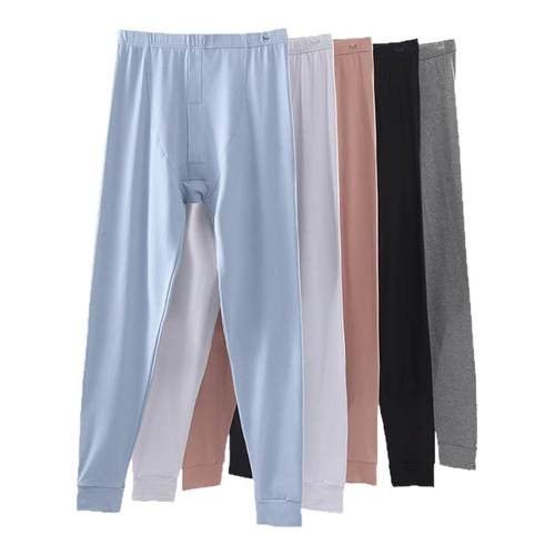 猫人秋裤男款纯棉秋冬季保暖裤男士棉裤线裤润肤抗菌打底裤衬裤