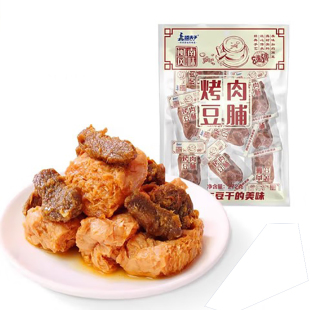 臻夫子272g笋丝豆脯烤肉猪肉豆腐干豆制品素肉小包网红休闲零食品