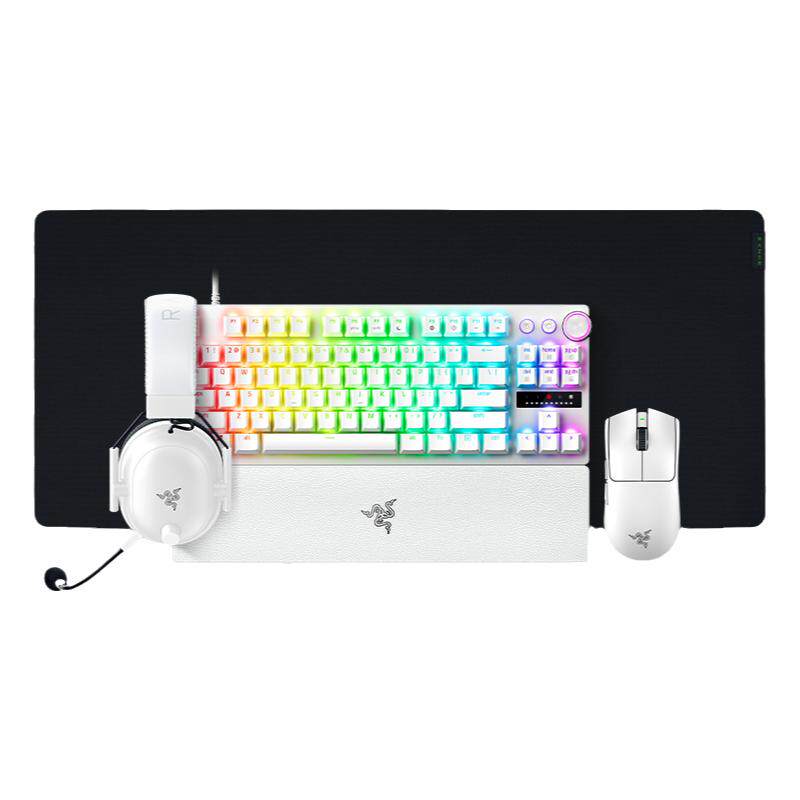 Razer雷蛇毒蝰V3专业版Pro猎魂光蛛专业竞技键鼠垫耳机电竞全家桶