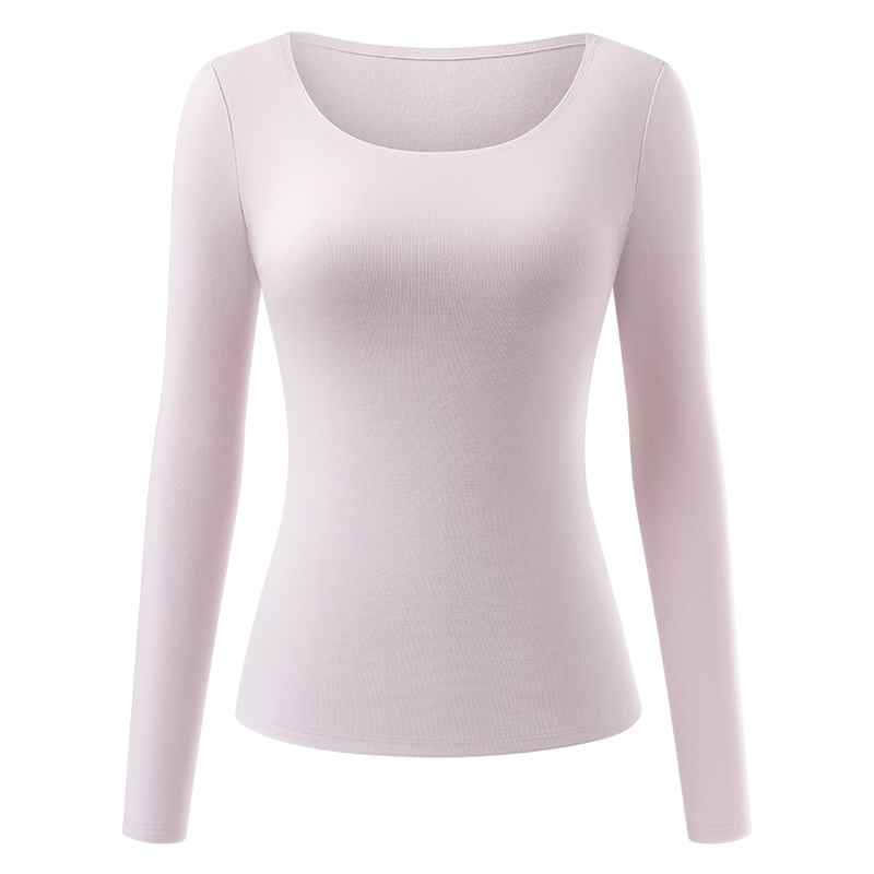 保暖上衣女德绒发热美肤肌底衣