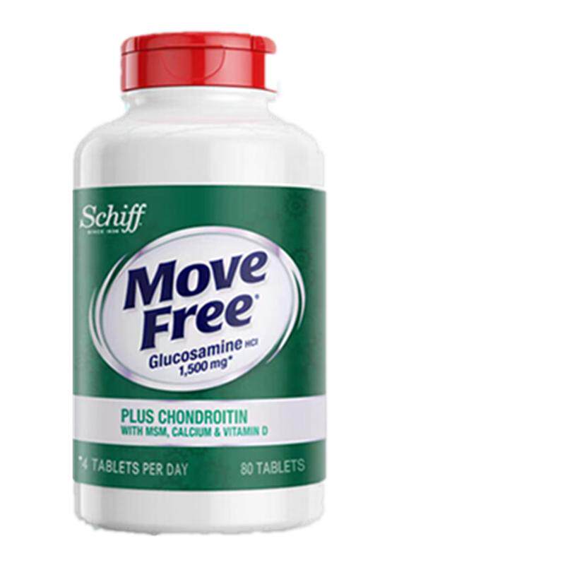 MoveFree益节五合一高钙氨糖软骨素加钙片维D中老年养护关节240粒