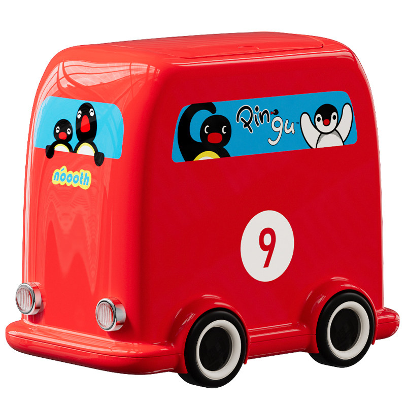 诺室PINGU联名移动巴士垃圾桶图片