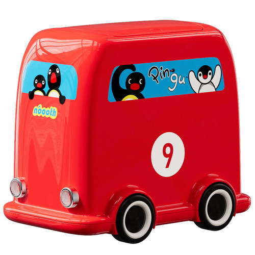 诺室PINGU联名移动巴士垃圾桶
