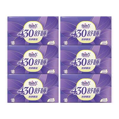 自由点430舒睡超长夜用6片