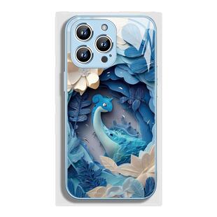 适用剪纸风宝可梦iPhone16手机壳苹果15promax新款14/17夏日乘龙13pro路卡利欧12男11玻璃xsmax保护套xr/16e