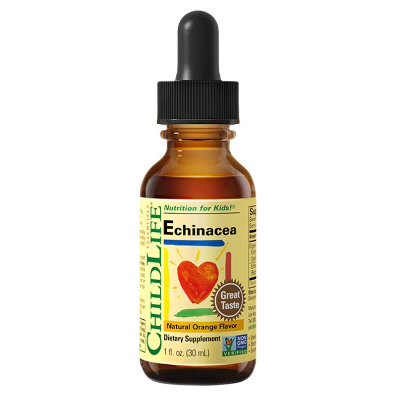 童年时光Childlife宝宝婴幼儿紫锥菊滴剂*30mL儿童防感染营养液