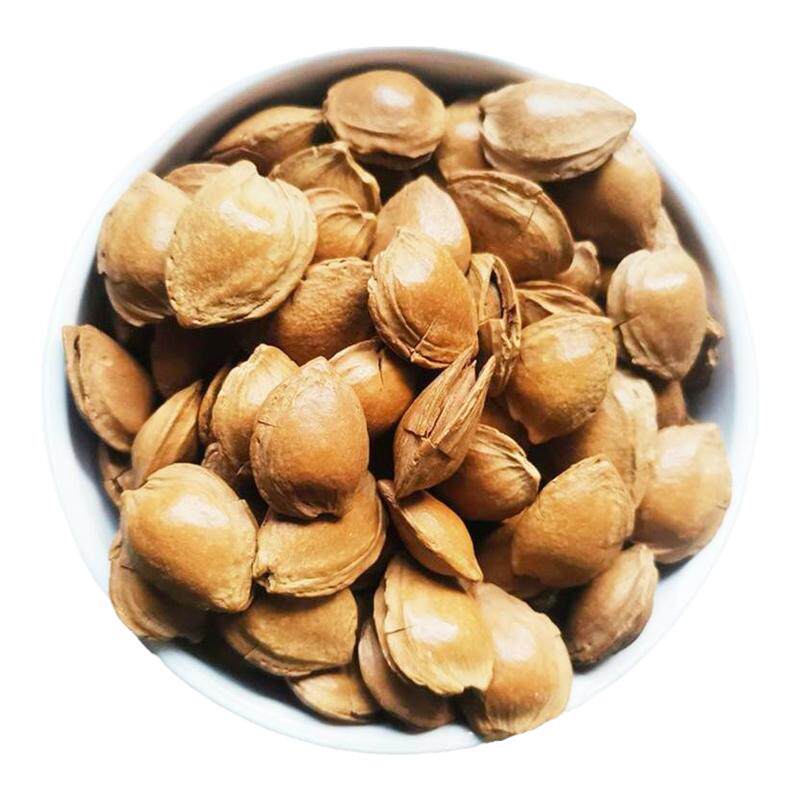 新货开口杏核小白杏仁坚果散装手剥薄壳休闲零食炒货原味1500g
