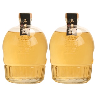 黄酒绍兴本色原酒2012年冬酿花雕酒糯米酒无焦糖色老酒2瓶装