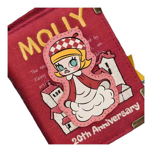 壹号POPMART泡泡玛特MOLLY沿途的风景系列纪念册迷你包盲盒礼物