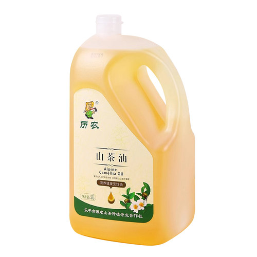历农野生山茶油5L三高减脂食用油