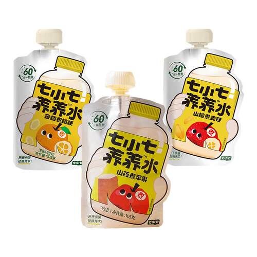 七小七山药苹果四神汤山药煮苹果养养水儿童脾胃饮料山楂煮麦芽