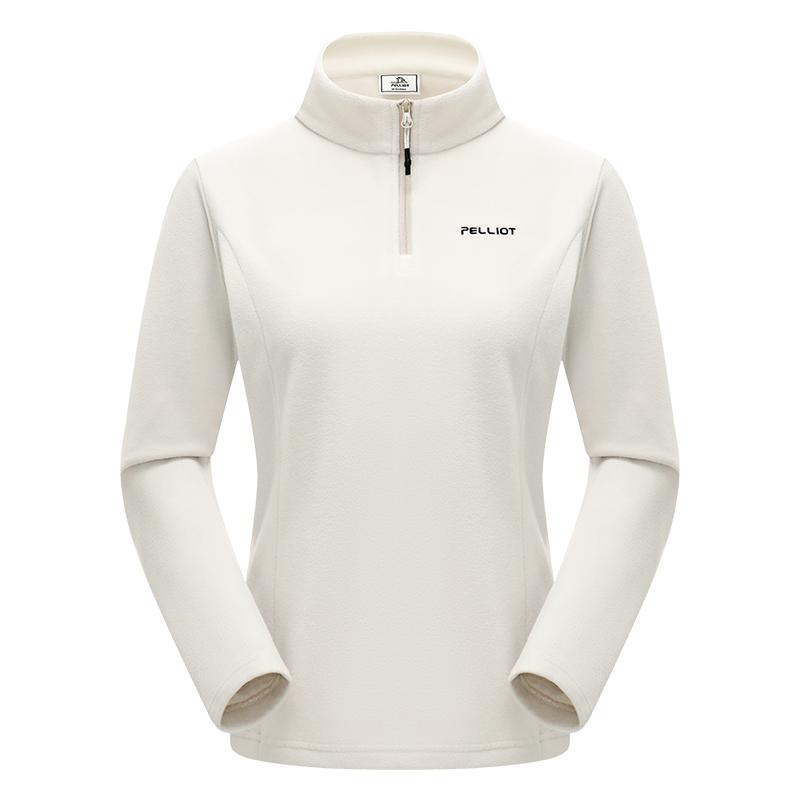 伯希和抓绒衣保暖摇粒绒打底衫