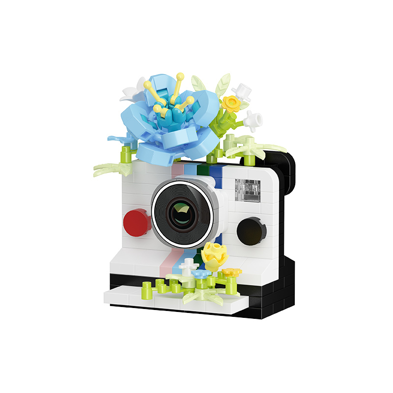 潮乐创仿真相机积木模型