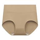 本命年红色全棉裆三角裤 2025新款 女纯棉透气大码 猫人高腰收腹内裤