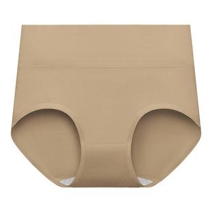 猫人高腰收腹内裤女纯棉透气大码2025新款本命年红色全棉裆三角裤