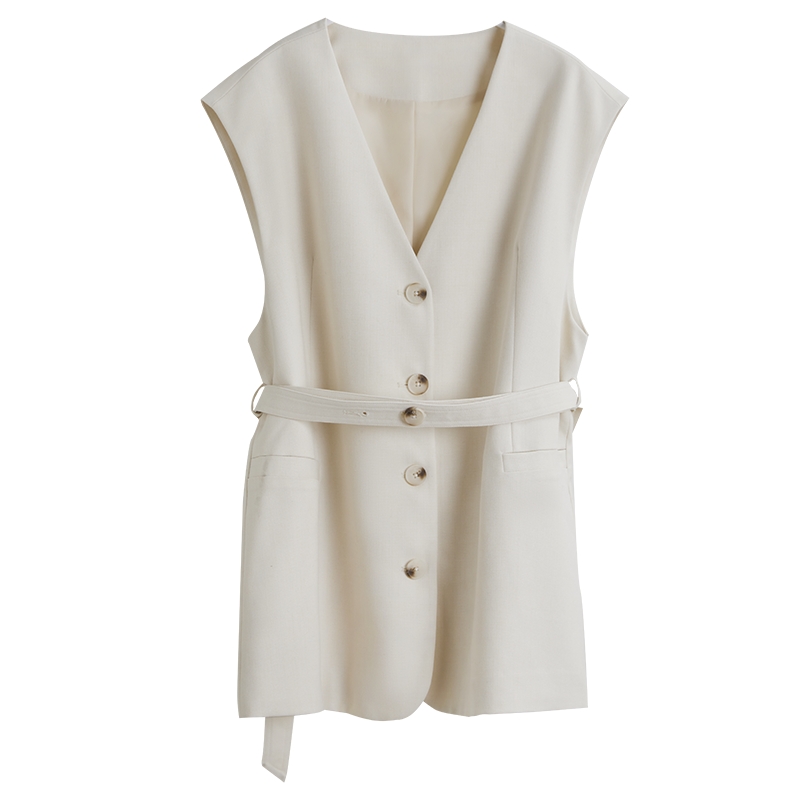 高端小马甲ELLE法式上衣