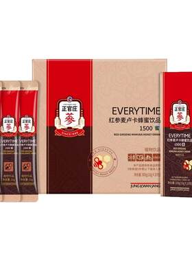 正官庄15%红参浆柠檬西柚味饮品