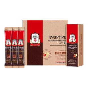 【百亿】正官庄15%红参浆红参浓缩液西柚汁礼盒-26年8.18日到期