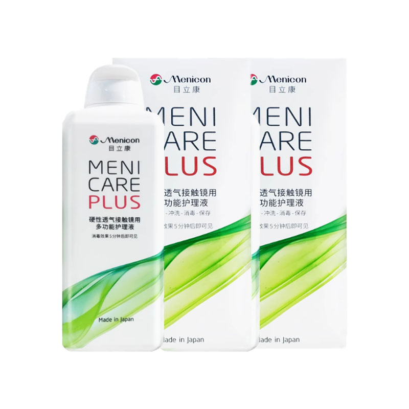 美尼康目立康护理液240ml硬性隐形眼镜角膜塑性OK镜除蛋白护理TF