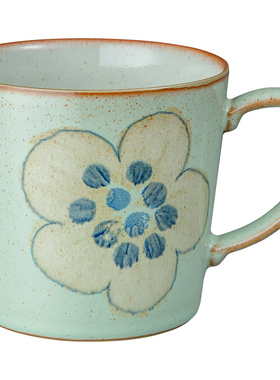 【新年礼物】denby丹碧进口许愿花马克杯咖啡杯陶瓷杯子水杯