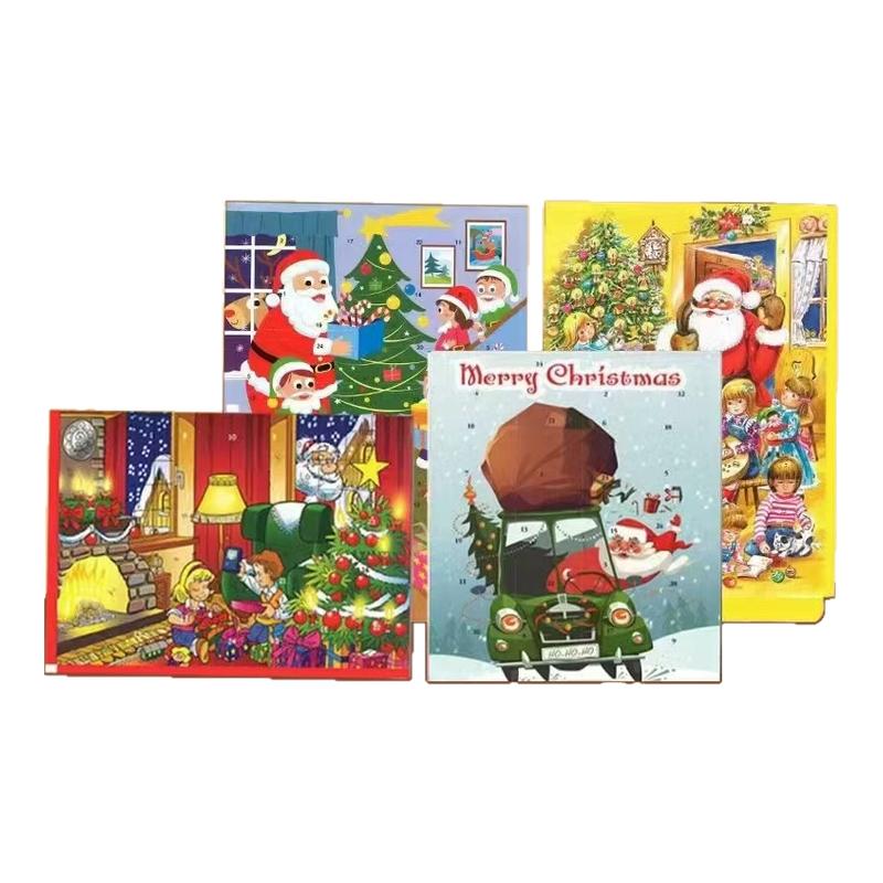 德国进口圣诞倒数日历巧克力盲盒