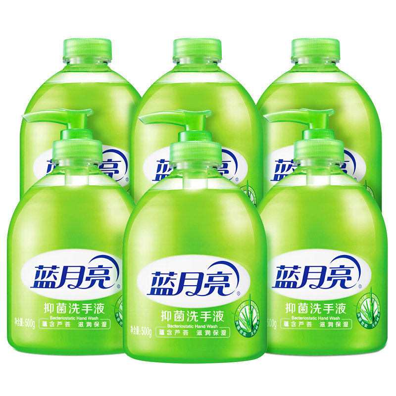 【整箱6斤】蓝月亮洗手液芦荟抑菌家用补充液替换装袋装按压瓶,洗护清洁剂/卫生巾/纸/香薰,洗手液,淘宝优惠券,粉丝福利购,淘宝优惠卷