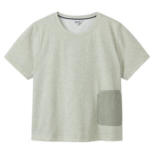 AIGLE艾高防晒户外休闲宽松圆领短袖 百搭内搭女士上衣 T恤经典