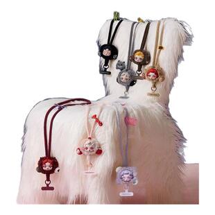【壹号】POPMART泡泡玛特SKULLPANDA不眠剧场系列手机挂绳盲盒礼