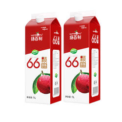 扬百利仙居杨梅汁盒装大瓶饮料饮品1L*2瓶果汁酸梅汤夏日冰镇解渴
