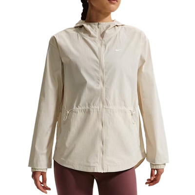 NIKE耐克女外套夏新款跑步健身运动服训练梭织连帽夹克IF1167-104