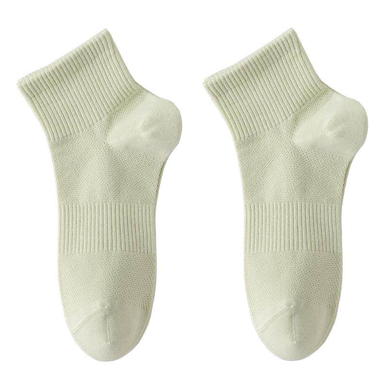 雪翅马无骨袜运动袜吸汗透气女士纯棉短筒糖果色运动薄款网眼女袜,女士内衣/男士内衣/家居服,中筒袜,淘宝优惠券,粉丝福利购,淘宝优惠卷