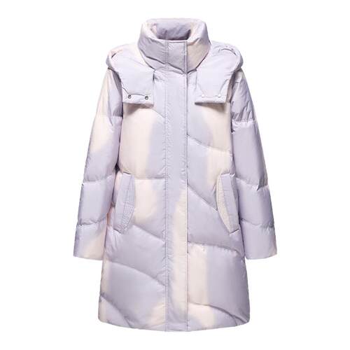 诗萌2025冬季新款中长款羽绒服