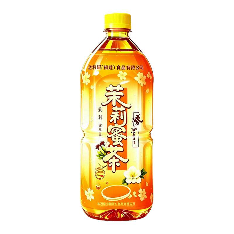 茉莉蜜茶1L冰红茶装绿茶清爽夏季果味茶饮料大瓶批发解腻餐饮解渴