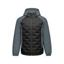 斯凯奇短款 轻盈梭织连帽保暖运动休闲户外百搭 羽绒服2025秋冬男款