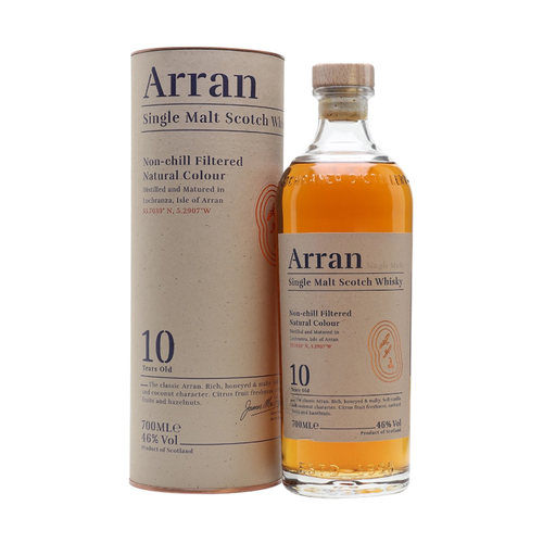 Arran艾伦10年700ml威士忌酒