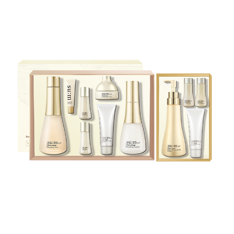 苏秘37°时光水乳套盒+焕肤洁面
