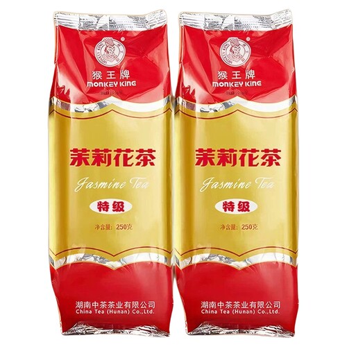国货中茶猴王牌特级茉莉花茶500g