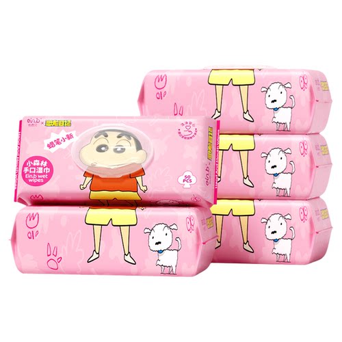 怡恩贝巨无霸婴儿手口湿巾加大厚